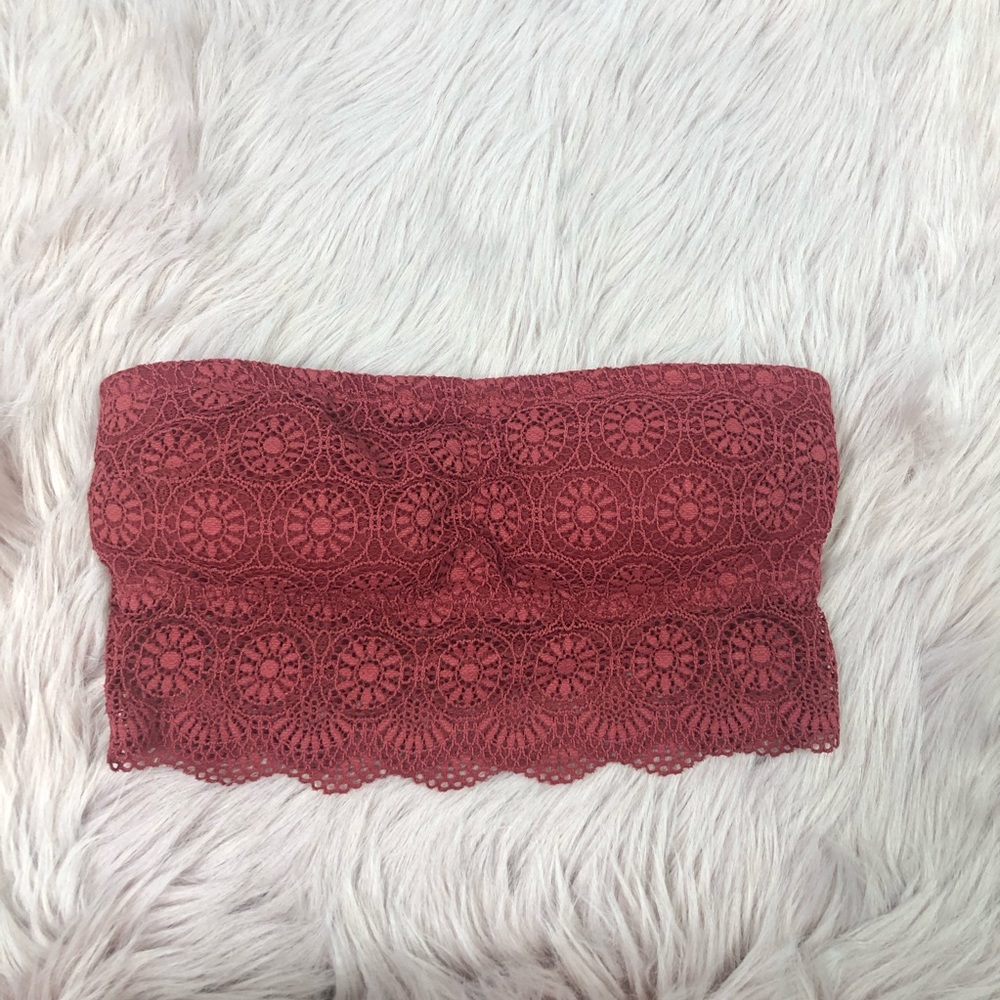 Hollister Bandeau Lace Bra Size Small